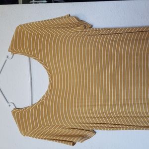 Striped T-Shirt Dress